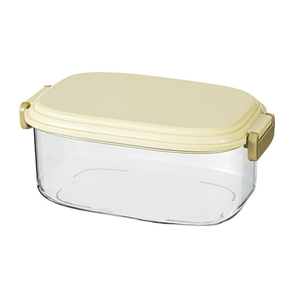 Clearance Deli Container for Fridge Large Glass Food Storage Containers With Lids Airtight Set Family Size Extra Large Bakeware Marinating Lock Baking Dish Container Glass Bowls Rectangle
