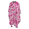 thumbnail image 4 of ZICANCN Hair Cutting Cape for Adults, Paisley Pink Design Retro Art Cape Salon Barber Cape for Hair Stylist Shampoo Capes Waterproof 55x66 IN, 4 of 7