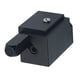 thumbnail image 5 of Cincel de esquina para cortar madera, herramienta portátil con mango ergonómico, cincel de mortaja cuadrado Negro, 5 of 9