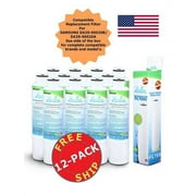ZUMA Brand , Water and Ice Filter , Model # OPFS3-RF300 , Compatible with Samsung® 469101 - 12 Pack - Made in U.S.A.
