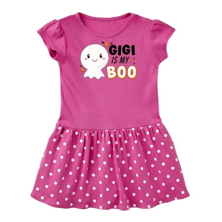 

Inktastic Gigi is my Boo with Cute Ghost Gift Baby Girl Dress