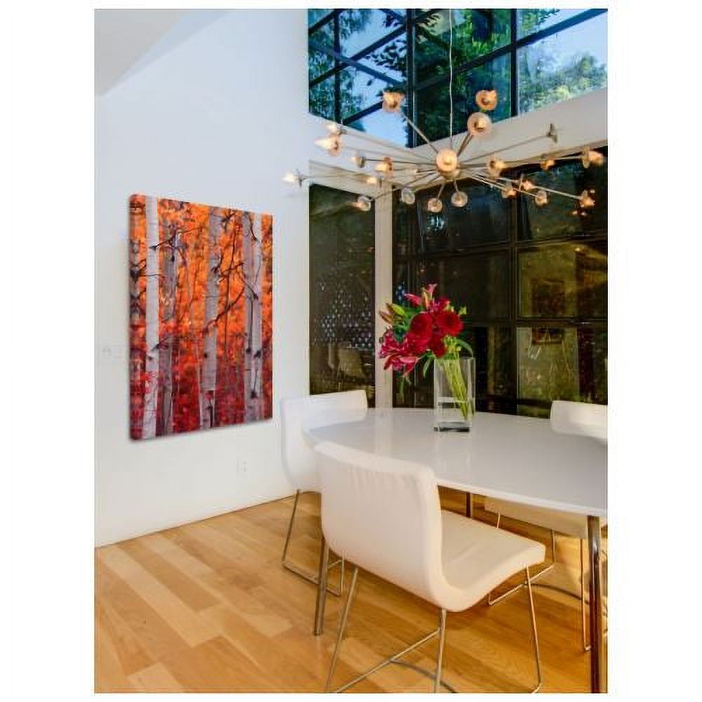 "Autumn Splendor" Painting Print on Wrapped Canvas