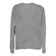 Juniors Toy Story Caboom Retro Cowl Neck Sweatshirt Gray Heather Medium