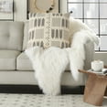 thumbnail image 3 of Nourison Life Styles Ivory/Black Decorative Throw Pillow , 26" x 26", 3 of 5