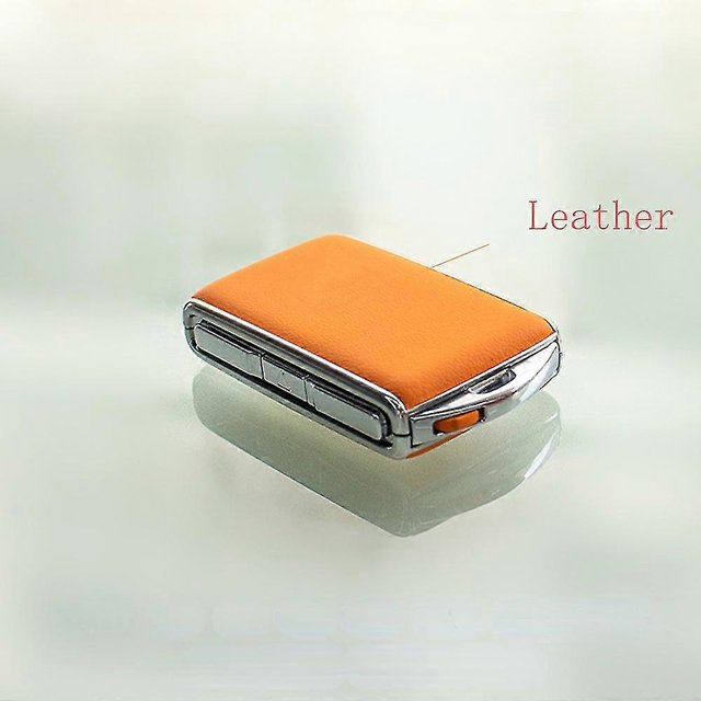 Leather Car Key Fob Cover Key Case Shell For Volvo Xc90 2016 V90 2017 S60 2019 V60 2019 Xc40 2018 Xc60 2020 S90 2021 2022 2023