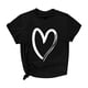 thumbnail image 2 of ICHUANYI Clearance Casual Women's Round Neck Summer Sexy Gradient Print Regular Women's Short Sleeve Top(Black, XXL) ICHUANYI WER2023081114276, 2 of 4