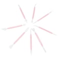 thumbnail image 3 of Juego de 8 herramientas para decoración de pasteles, pluma de grabado, suministros para pasteles, herramientas para hornear DIY, color rosa, 3 of 14