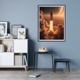 thumbnail image 7 of Diamond Art Kit for Adults, Rocket Launching Through Clouds Diamond Painting for Adults Beginners, DIY Diamond Art Painting Kits, 5D Diamond Painting Crafts for Home Decor 12x16 Frameless, 7 of 7