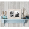 thumbnail image 2 of Americanflat 5x7 Collage Picture Frame with Glass aspen distressed photos comes ready built sawtooth stand - White, 2 of 7