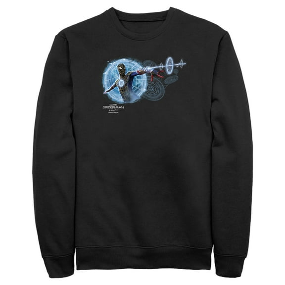 Men's Marvel Spider-Man: No Way Home Magic Web  Sweatshirt Black 3X Large