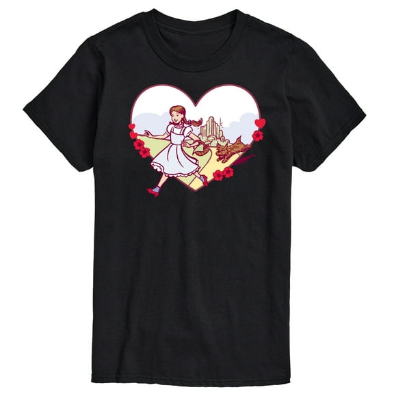 Wizard of Oz - Dorthy And Toto Heart - Men's Short Sleeve Graphic T-Shirt