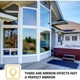 One Way Window Film, Privacy Window Tint for Home, UV Blocking Mirror