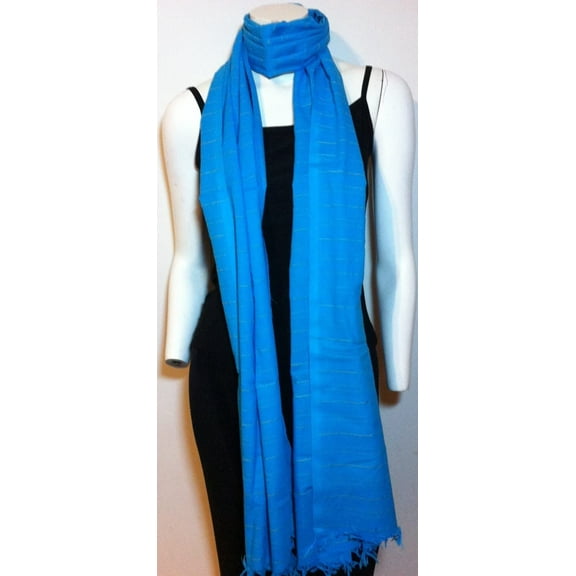 100% Cotton Scarf, Cool Accessory, Neck Wear Wrap, Great Affordable Gift for Girls Women Ladies New