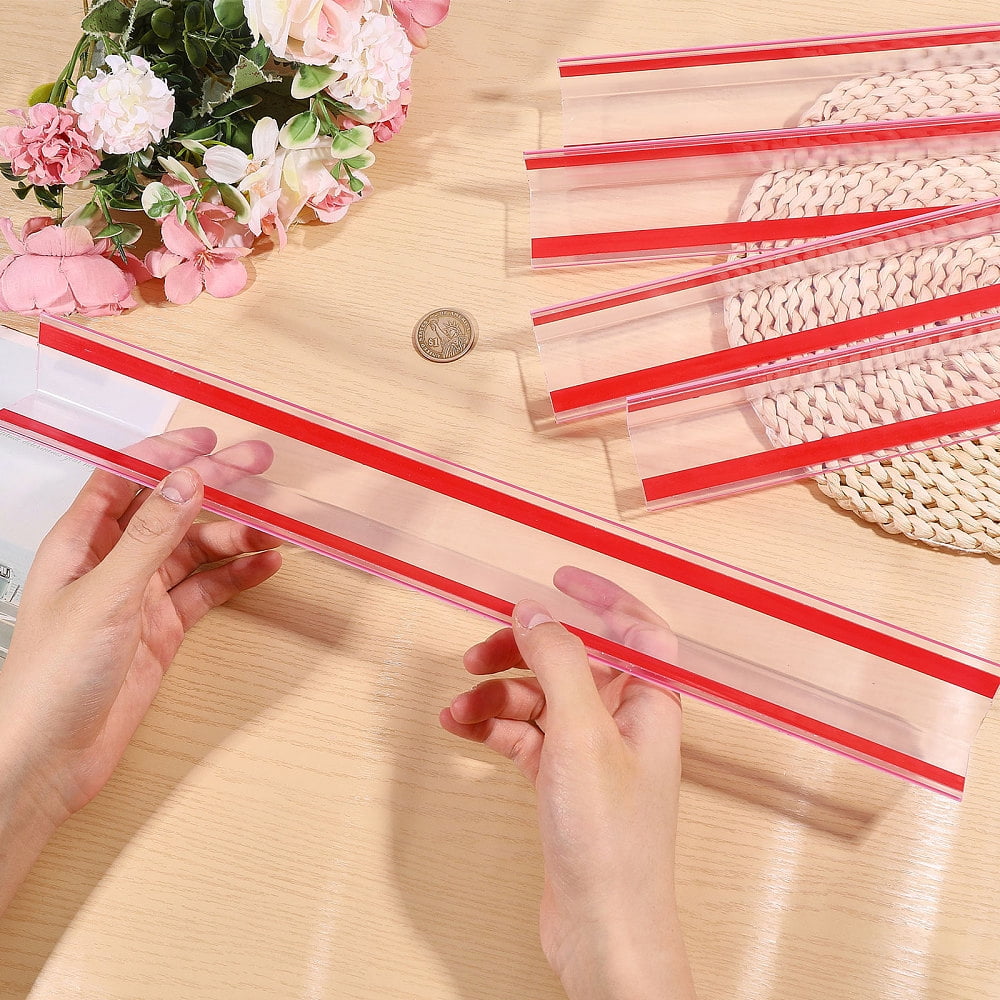 Self-Adhesive PVC Corner Protector Strips Transparent Edge Guard for Furniture & Walls Clear 400x40x40mm