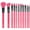 Pink, variant on Brush Neon Green 12pc Makeup Brush Kit