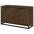 thumbnail image 5 of Ryatt 4-door Engineered Wood Accent Cabinet Dark Pine, 5 of 13
