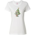 thumbnail image 3 of Inktastic Christmas Tree Women's T-Shirt, 3 of 5