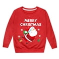 thumbnail image 4 of NordicNest Print Girls Pullover Hoodie Cozy Sweatshirt Soft Long Sleeve Casual Top For Toddler Youth Kids Holiday Party Outfit Hoodie, 4 of 4