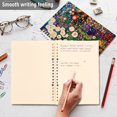 thumbnail image 4 of FORMRS 1-Subject Spiral Notebook 8" x 5" College Ruled 60 Refillable Sheet A5 Hard Cover, 2 Pack, White Floral Garden, 4 of 7