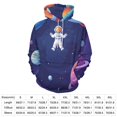 thumbnail image 2 of Cartoon Space Astronaut Planet (18)-1 3d Sweatshirts Hoodie Fashion Casual Personality Men's Women Street Hoodie Pullovers Long Sleeve Comfortable Top, 2 of 6