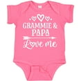 thumbnail image 3 of Inktastic Grammie and Papa Love Me Boys or Girls Baby Bodysuit, 3 of 5