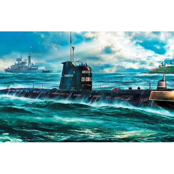Puzzles for Adult300 Piece Submarine Wooden Jigsaw Puzzle Art Leisure FunSuitable Family Friends Educational Learning Gifts Props Jigsaw Puzzle for Family