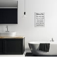 thumbnail image 2 of Stupell Industries Bathroom Rules Checklist Graphic Art Unframed Art Print Wall Art, Design by CAD Designs, 2 of 6