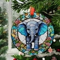 thumbnail image 2 of Elephant12 Christmas Ornament, Holiday Tree Ornament, Mother’s Day Keepsake, Romantic Valentine Decoration, Festival Gift Ornament, Keepsake 2025, 2 of 5