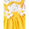 thumbnail image 5 of Bagilaanoe Newborn Baby Girl Summer Dress Short Sleeve A-line Dresses 6M 12M 18M 24M Infant Floral Print Casual Swing Sundress, 5 of 9