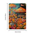 thumbnail image 2 of 8"x12" Vibrant Floral Fantasy Iron Wall Art - Enchanting Garden Scene with Hot Air Balloon, Perfect for Seasonal Celebrations & Home Decor, Garden Decorations, 2 of 8