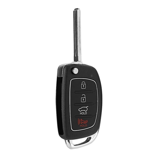 Funda Con Mando A Distancia De 4 Botones Abatible Para Hyundai Santa Fe (Ix45) 2013-2014 Monstrate VI002598-00