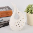 thumbnail image 4 of Luz de Cerámica, Lámpara de Decretación, 2 Material de topos de Cerámica de Cisne LED para hábitaciódón para niños de Dormitorio, 4 of 7