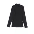 thumbnail image 5 of Casuashion Sleek Ribbed High Neck Top - Embrace Your Curves, Stay Cozy!, 5 of 8