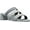 Gray, variant on Women's Camper Katie Heeled Strappy Slide Grey Calfskin/Nubuck 41 M