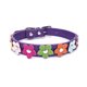 thumbnail image 1 of Collar para cachorro de niña, collar rosa para perro con lazo de diamantes de imitación, flor de colores y diamantes de cristal, 1 of 5