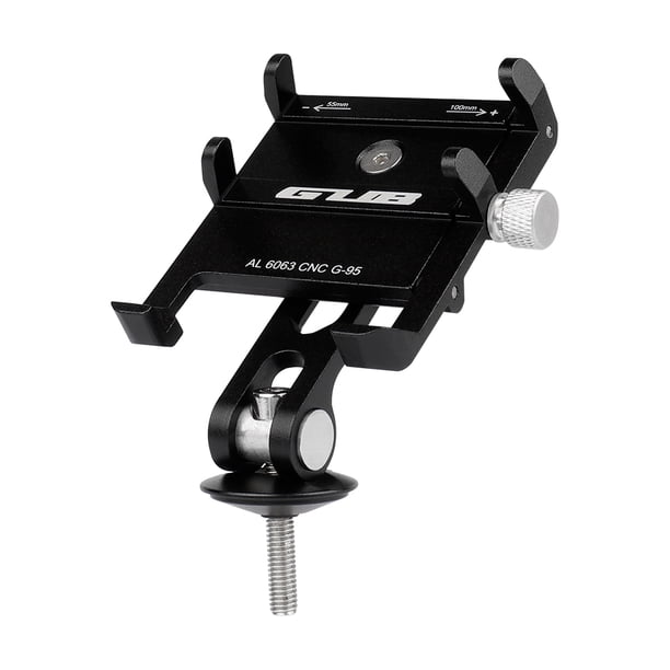 Soporte Para Teléfono En Bicicleta - Soporte De Aluminio Universal Para Manillar, Ajustable, Fácil De Montar