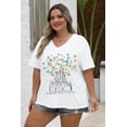 thumbnail image 5 of KimSoong Plus Size Magic Kingdom Shirts for Women Castle Graphic T-Shirt Cute Holiday Shirt Princess Tee Funny Vacation Tops, 5 of 7