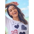 thumbnail image 2 of Woman Within Plus Size Americana Kangaroo Pocket Tee, 2 of 4