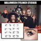 thumbnail image 5 of 2X halloween xmas christmas gifts decoration eelhoe eyeliner stickers horror fashion party makeup tool, 5 of 5