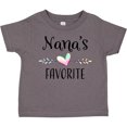thumbnail image 3 of Inktastic Nana's Favorite- Heart Grandchild Boys or Girls Toddler T-Shirt, 3 of 5