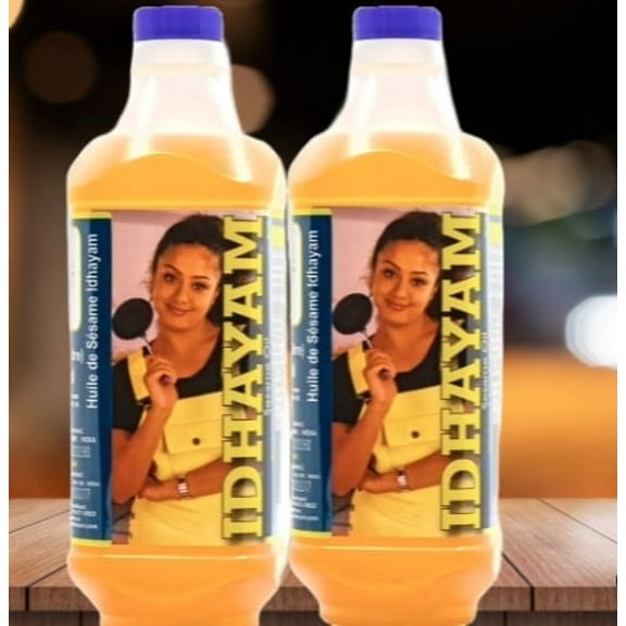 Idhayam Sesame Oil 1 Ltr - Pack of 2