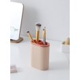 thumbnail image 5 of 1pc Creative Pen Holder Storage Box, Desk Organizer For Makeup Brush, Pen Pencil, Simple Solid Color, 5 of 5