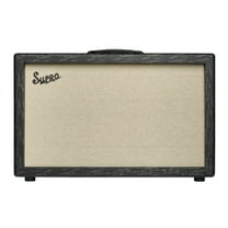 Supro Royale 1933r 2x12 Guitar Tube Combo Amp Black Scandia
