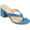 Blue, variant on Collection Womens Alika Slip On Block Heel Sandals