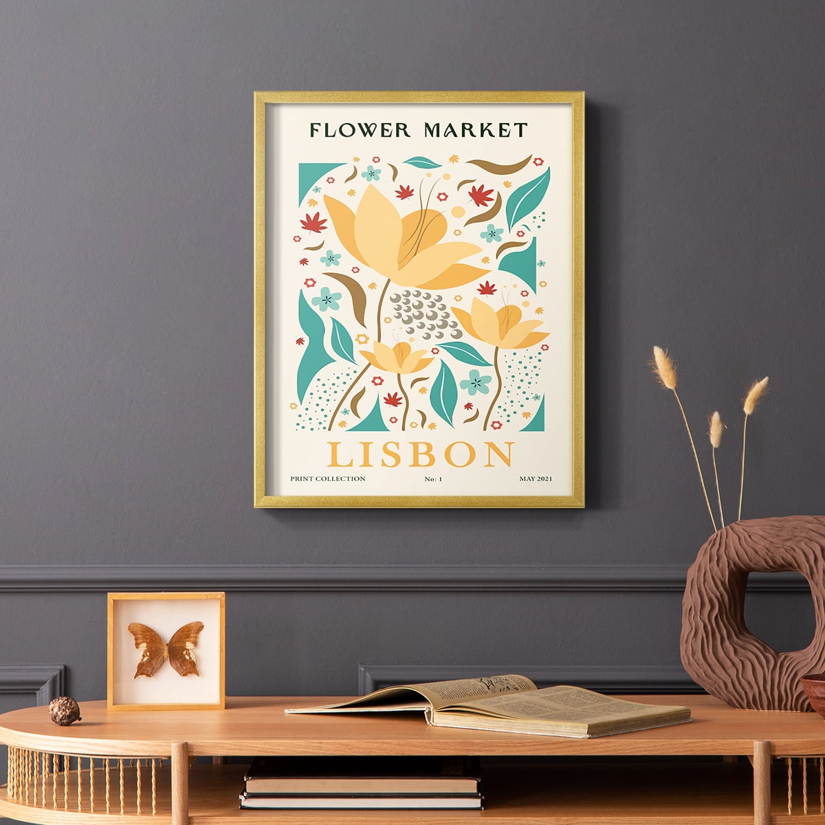 Matisse XL Framed Print - Solid Wood