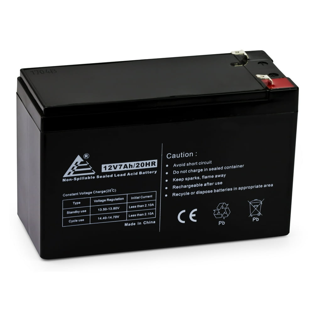 12v 7ah Ups Battery Replaces Vision Cp1270 F2 Cp 1270 F1 Mk Es7 12