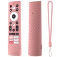 thumbnail image 1 of Silicone Case Compatible For Hisense ERF3V90H 100L5G-DLT100B Tv Remote Dust-proof Cover Sleeve With Lanyard, 1 of 9