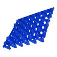 thumbnail image 4 of "30-Slot Durable Plastic Egg Trays – Set of 5 Stackable Farm & Home Storage Containers for Safe Egg Transport (Blue)"  

"Premium 5-Pack Plastic Egg Cartons – Heavy-Duty 30-Cell Design for Secure, 4 of 6