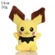 thumbnail image 2 of LLavero de muñecos de peluche de Pokémon, colgante de Pikachu, Eevee, Bulbasaur, Squirtle, Charmander, Jigglypuff, Pichu, juguetes de regalo para niños, 10-14cm Fivean Peluches, 2 of 2
