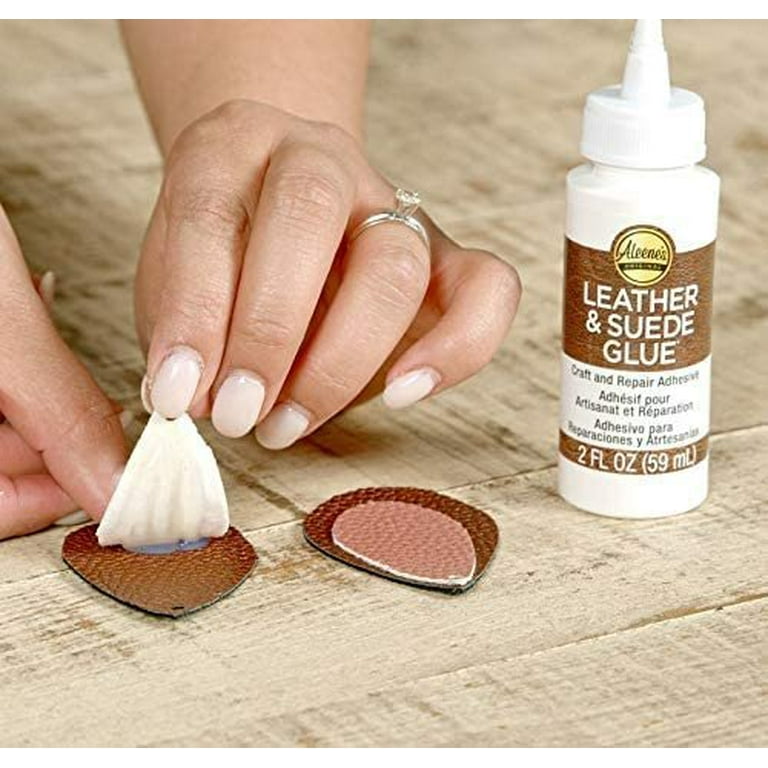  Cerca de Leather Glue，Adhesive Clear Color, Soft，Strong,  Waterproof，Glue for Leather Repair and bonding，2oz : Arts, Crafts & Sewing
